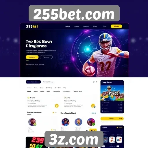 Avaliação do design e usabilidade do 255bet.com
